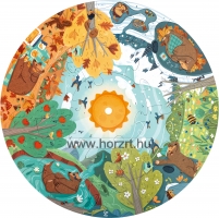 Mit érez Macika? - párosító puzzle, GOULA 24 hó+