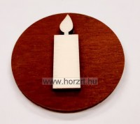 Bárány fa öntapadós korongos jel