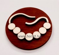 Lombosfa fa öntapadós korongos jel