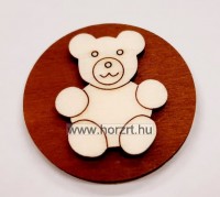 Eper fa öntapadós korongos jel