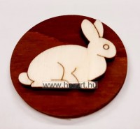 Napocska fa öntapadós korongos jel