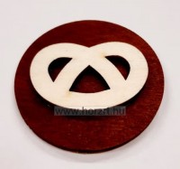 Méhecske fa öntapadós korongos jel