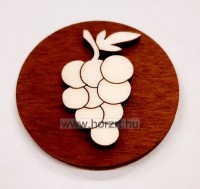 Vitorlás fa öntapadós korongos jel