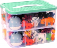 Mágneses Geometriai Építőjáték 30 db-os