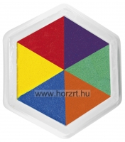 Fűzhető fa gyöngyök dobozban, 90 db-os