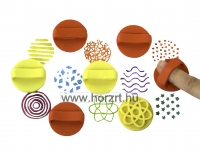 Ujjnyomda szett, 8 darabos