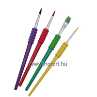 Ecsetkészlet, 12 db-os, vékony, 06