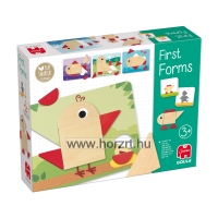 Quercetti: Rajzsablon készlet<br>- Élet az erdőben