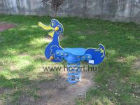 Rugós játék - Kétszemélyes lovacska 12 hó+