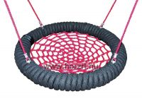 Alacsony hintaállvány  100 cm-es átmérőjű fészekhintával