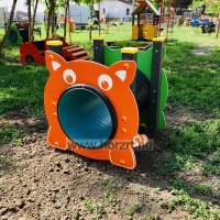 Alagút figurás bejárattal