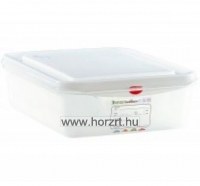 Tároló doboz - GN ételtároló - légmentesen zárható, 1/2-es, 10 l