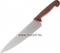 Szakács kés 25 cm, barna nyéllel