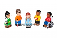 Speciális igényű emberek - minifigurák