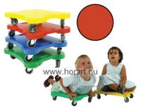 Gördeszka - minden irányba gördülő Szuperdeszka, PIROS