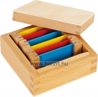 Montessori Színtábla készlet  3 pár
