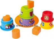 Quercetti - Spirál torony Kicsiknek 45 cm magas 12 hó+