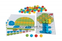 Quercetti - Techno Jumbo építőszett 90 db-os tárolódobozzal