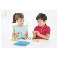 Formák tapintós játék