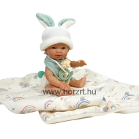 Gyömi baba, menta ruhában 26 cm - NINES  24 hó+