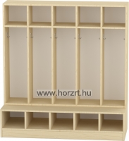 Komfort gyermeköltöző 5 fős-juhar