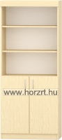 Irodabútor - Kombinált ajtós magas szekrény, 80x40x190 cm