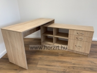 Kombinált irodai asztal - sonoma