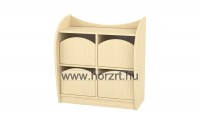 Marci 4 fiókos kisszekrény,<br>juhar