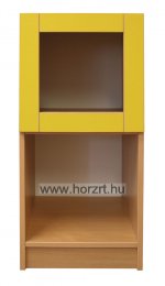 Térelválasztó piramis - 150x30x90 cm, juhar alap - juhar élzárás