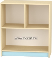 Komfort szekrény II. - 2 fakkos -polcos -pasztellkék