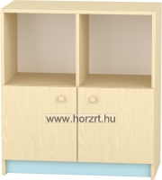 Komfort szekrény II. - 4 fakkos- alulajtós pasztellkék