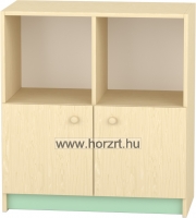 Komfort szekrény II. - 4 fakkos- alulajtós pasztellzöld