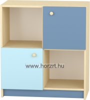 Komfort szekrény II. - 4 fakkos- átlós ajtós