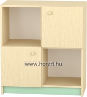 Komfort szekrény II. - 4 fakkos- átlós ajtós