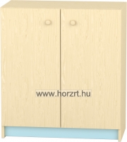 Komfort szekrény II. - teliajtós, polcos pasztellkék