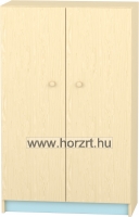 Komfort szekrény III. - 3 polcos -teliajtós - pasztellkék