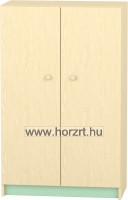 Komfort szekrény III. - 3 polcos -teliajtós - pasztellzöld