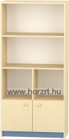 Komfort szekrény IV. - 4 fakkos - 2 polcos -2 ajtós J ajtós