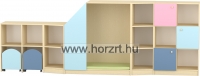 Komfort Bebújlak szekrénysor