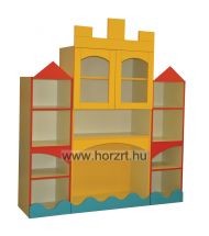 Várkapu nyitott, 90x40x180 cm