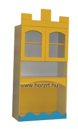 Sziluett Meserét szekrénysor - juhar