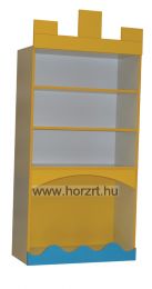 Fanni Fiókos, Színes Szekrény 80x40x148 cm - Juhar alappal