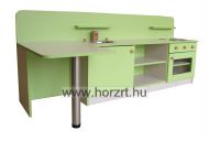 Judit mosogató, csapteleppel - fehér