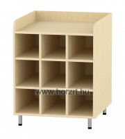 Dani pelenkázószekrény - 9 fakkos, 70x75x90 cm