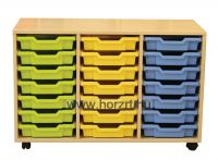 OPTAR Tálcás tárolószekrény