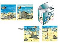 Érzelmek baba, szomorú - kesztyűbáb felnőtt kézre