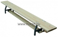 Tornapad 3 m, tömör fenyő, padlappal