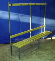 Komfort gyermeköltöző 5 fős, rácsos cipőtartóval-juhar, alul ajtós