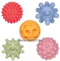 Szenzoros érzékelő labda szett<br>5 db-os 0 hó+