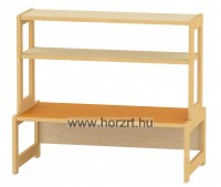 Pelenkázószivacs dupla pelenkázóhoz - zöld, 55x67x3 cm